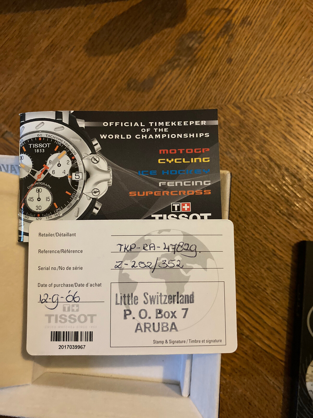 Tissot 1853 TITANIUM Smart Watch T-Touch, Swiss Made Series Z 252/352