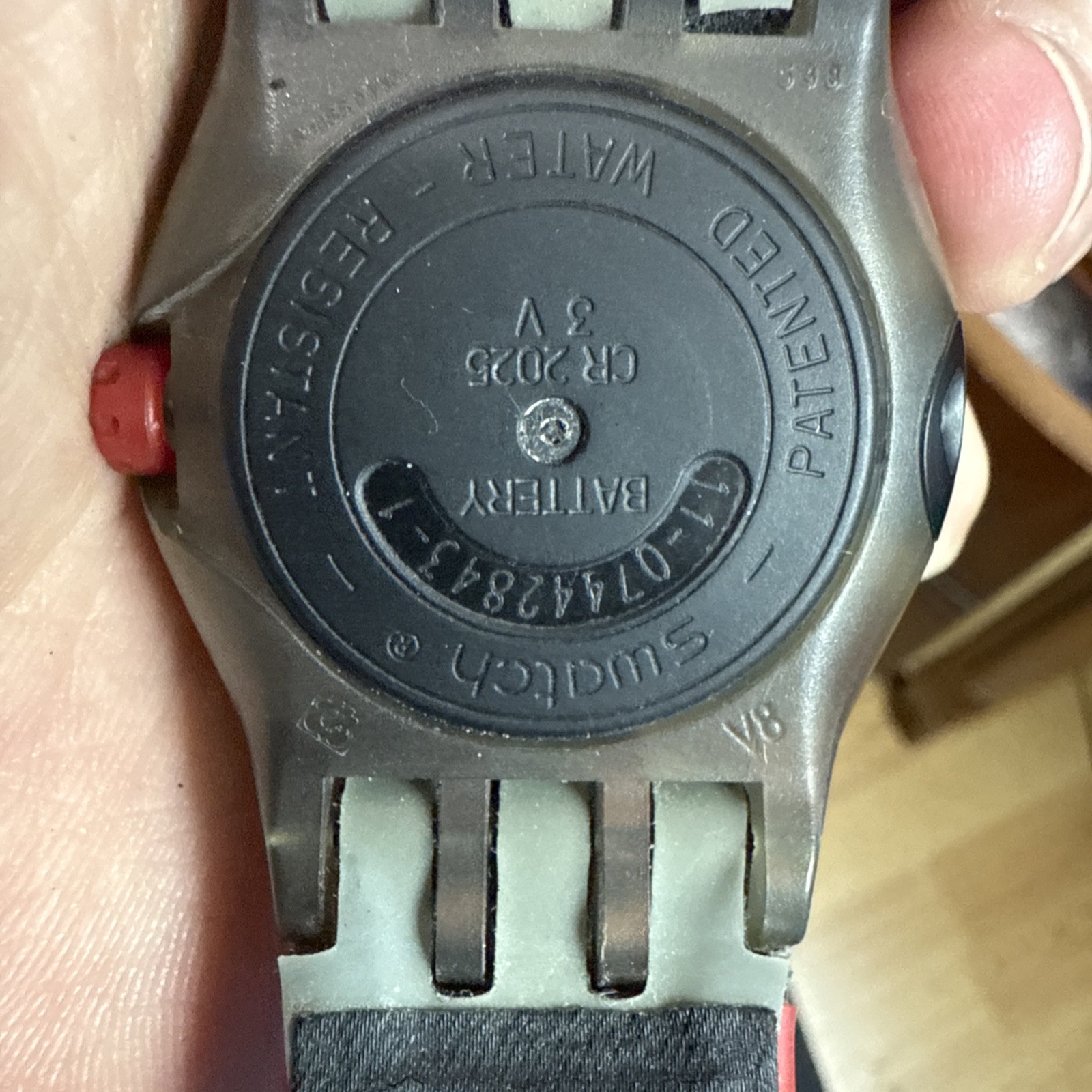 Swatch Watch HEIGHT ALERT SULM100 2005 46.8mm Works New Battery OPEN TO OFFERS