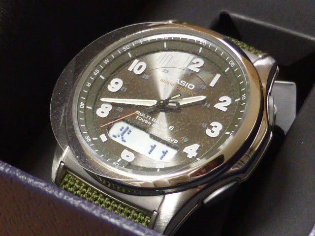 CASIO WAVE CEPTOR WVA-M630B-3AJF Tough Solar men Watch Atomic Radio New