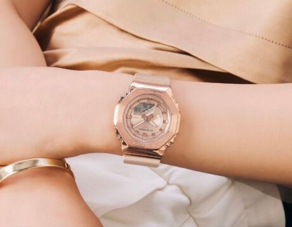 G SHOCK GA 2100 Rose Gold Pink Gold G Shock