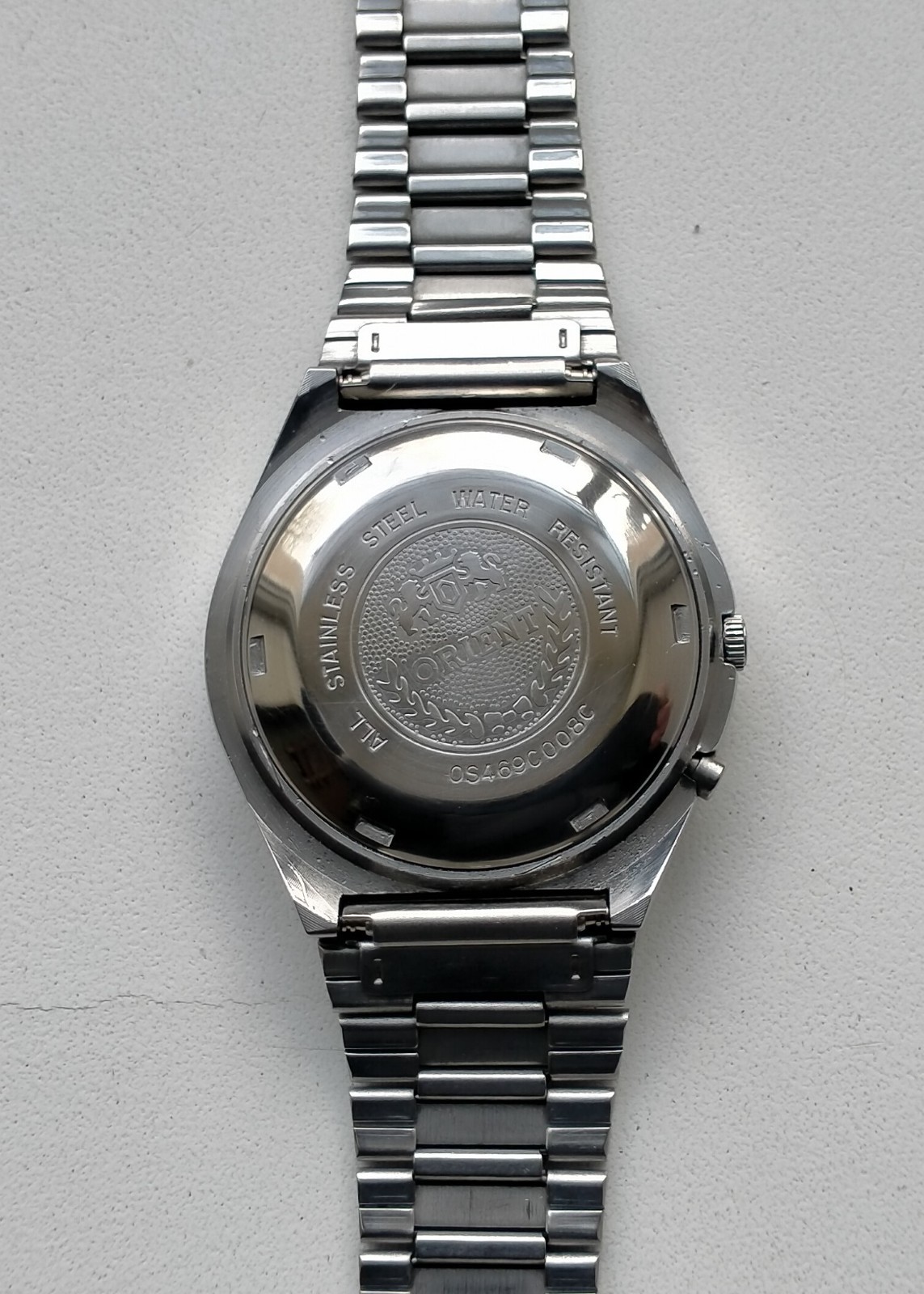 Orient 3 Star Automatic Model OS469COO8C Vintage Original Japan Watch 1990s
