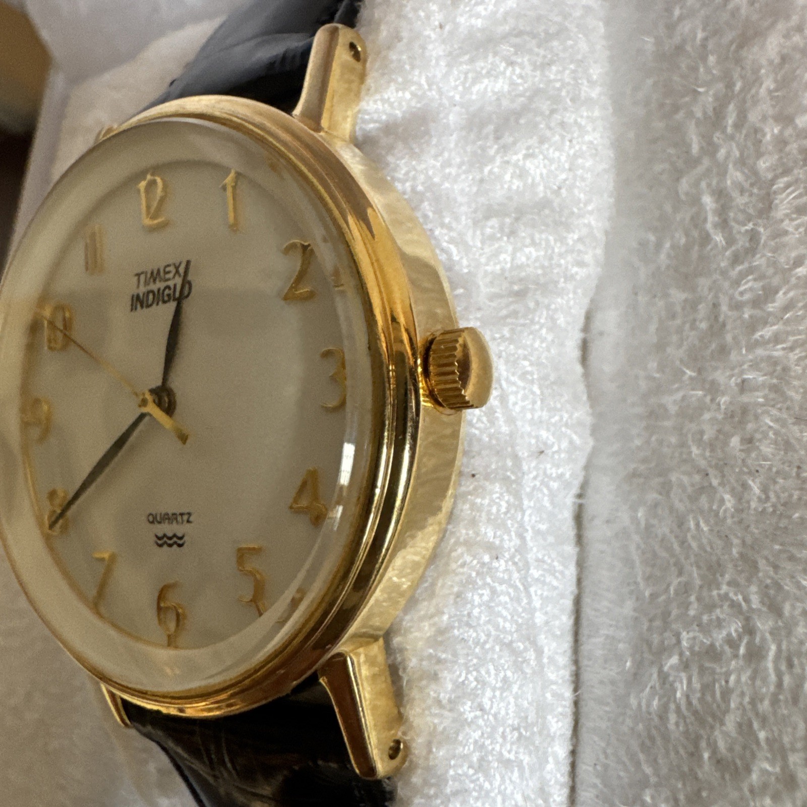 Vintage Timex Indiglo Quartz Watch Old Stock New Made In Philippines Works