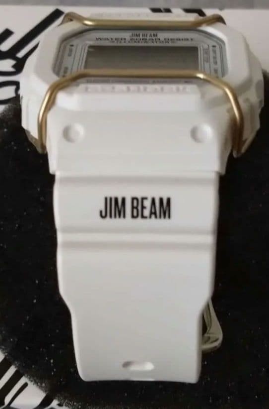 G-SHOCK Jim Beam DW5600E-1V Digital Watch Box Guarantee No Damage