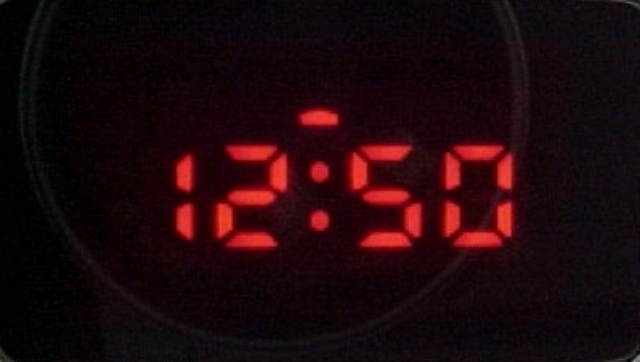 Rare old style modern futuristic 70s seventies space age mens led l.e.d watch 12