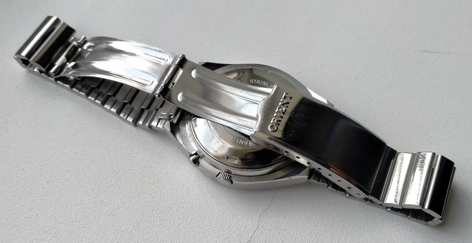 Orient 3 Star Automatic Model OS469COO8C Vintage Original Japan Watch 1990s