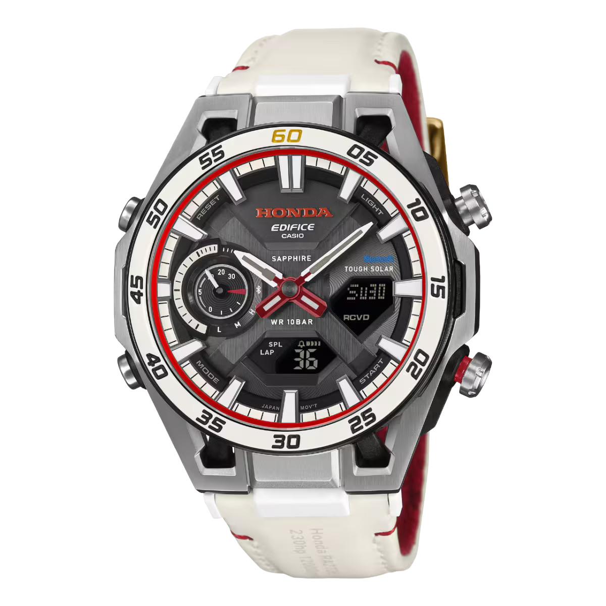 Casio Edifice × Honda ECB-2300HR-1A F1 60th Anniversary Limited Watch