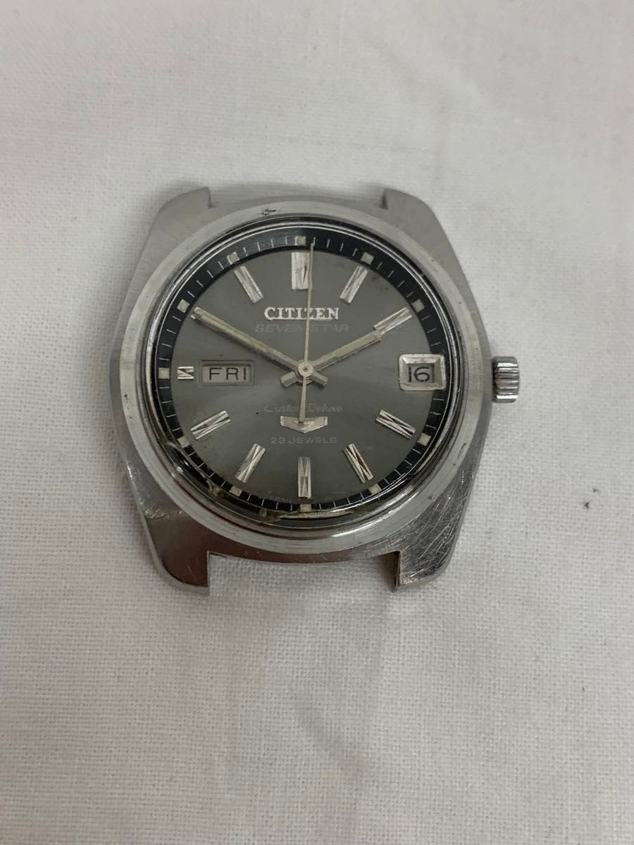 Working item CITIZEN Seven Star 23 jewels men’s automatic wristwatch