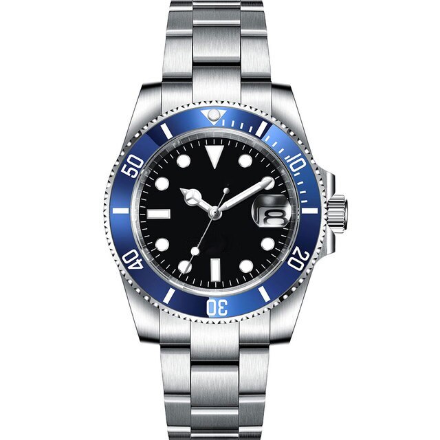 C3 Luminous Insert 38mm SUB Case NH35A Automatic Watch For Men Sapphire Glass