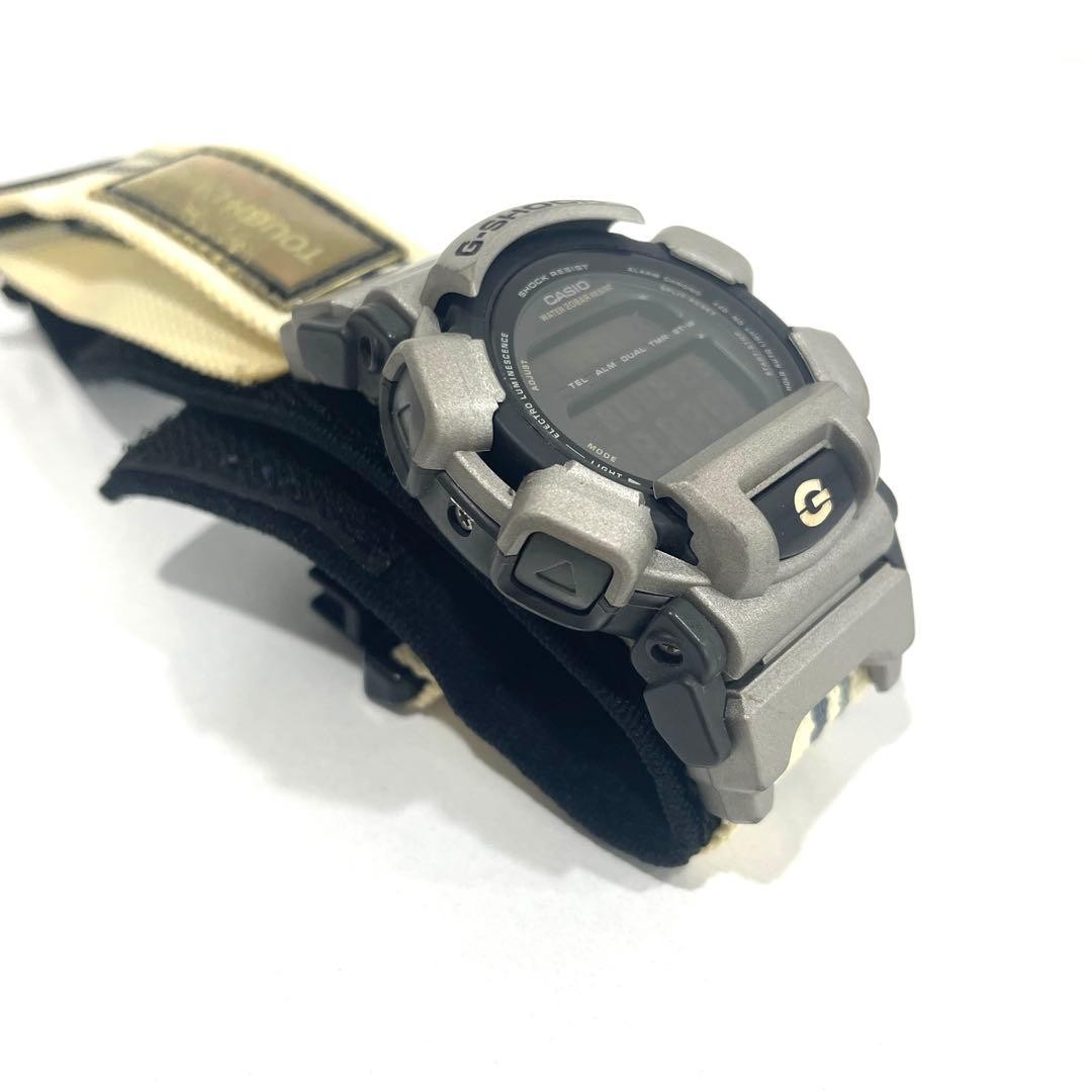 Working condition CASIO G-SHOCK digital watch DW-003, bezel missing.