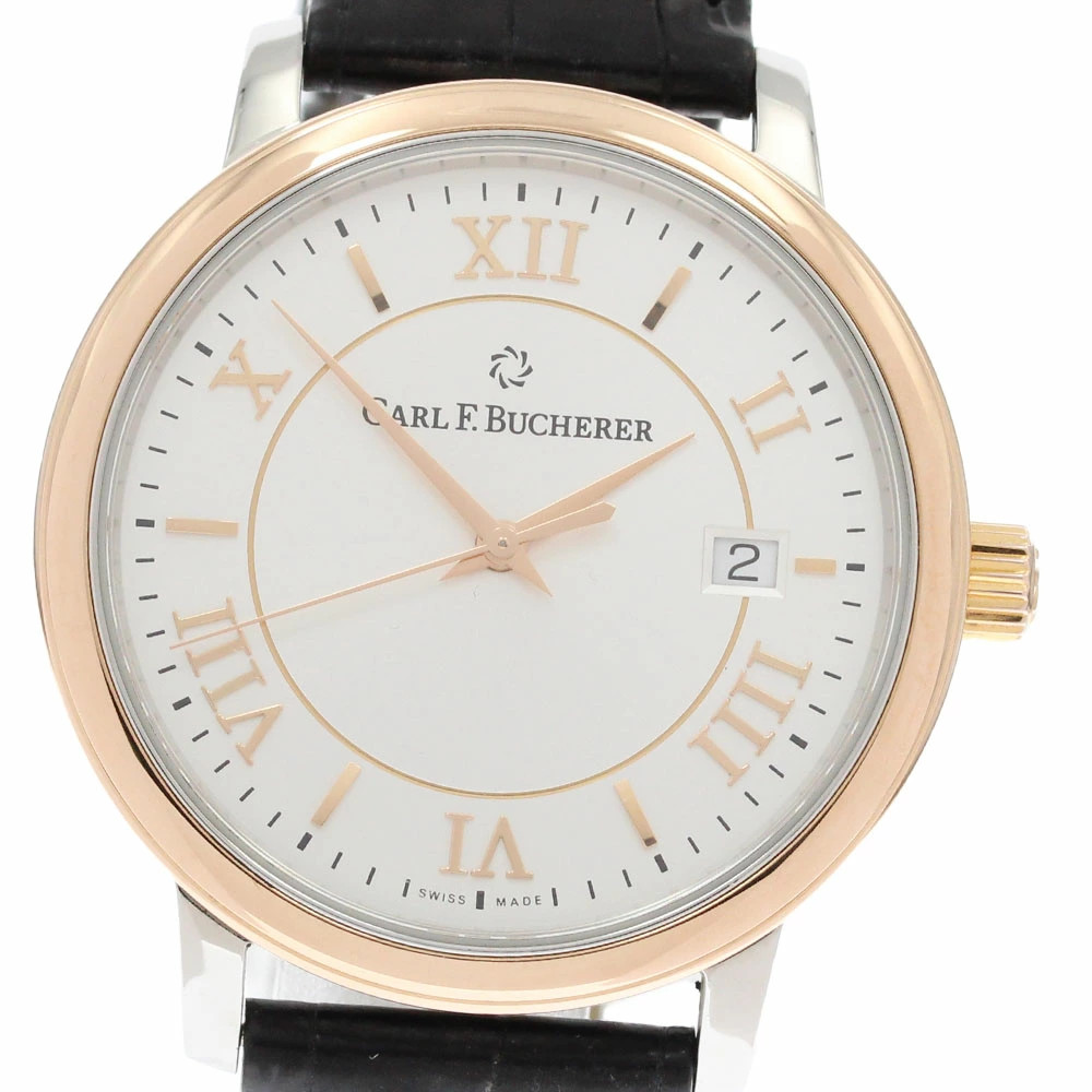 BUCHERER Carl F Adamavi Date 10314.07 Automatic Men’s Watch Used