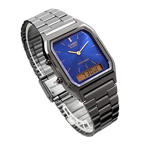 Casio Ana-Digi Quartz Wristwatch Vintage Series AQ-230GG-2A