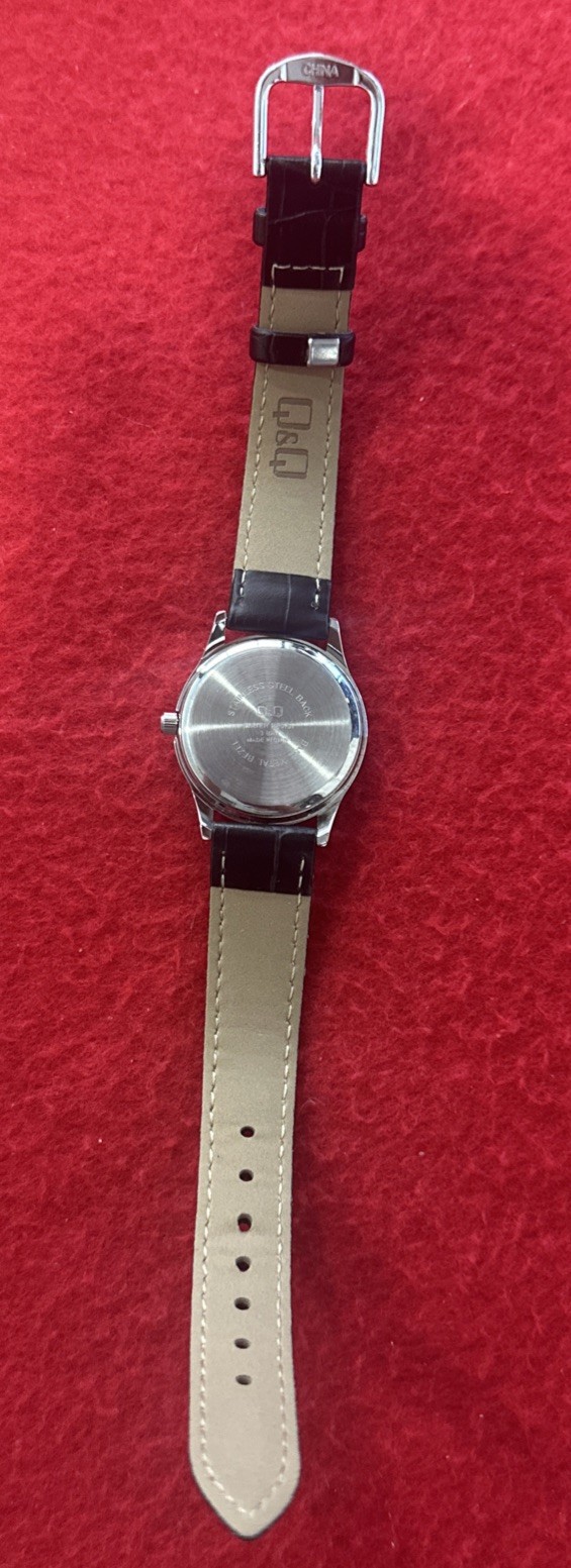 Q&Q QUARTZ WOMEN WATCH 3 BAR (NEW BATTERY )