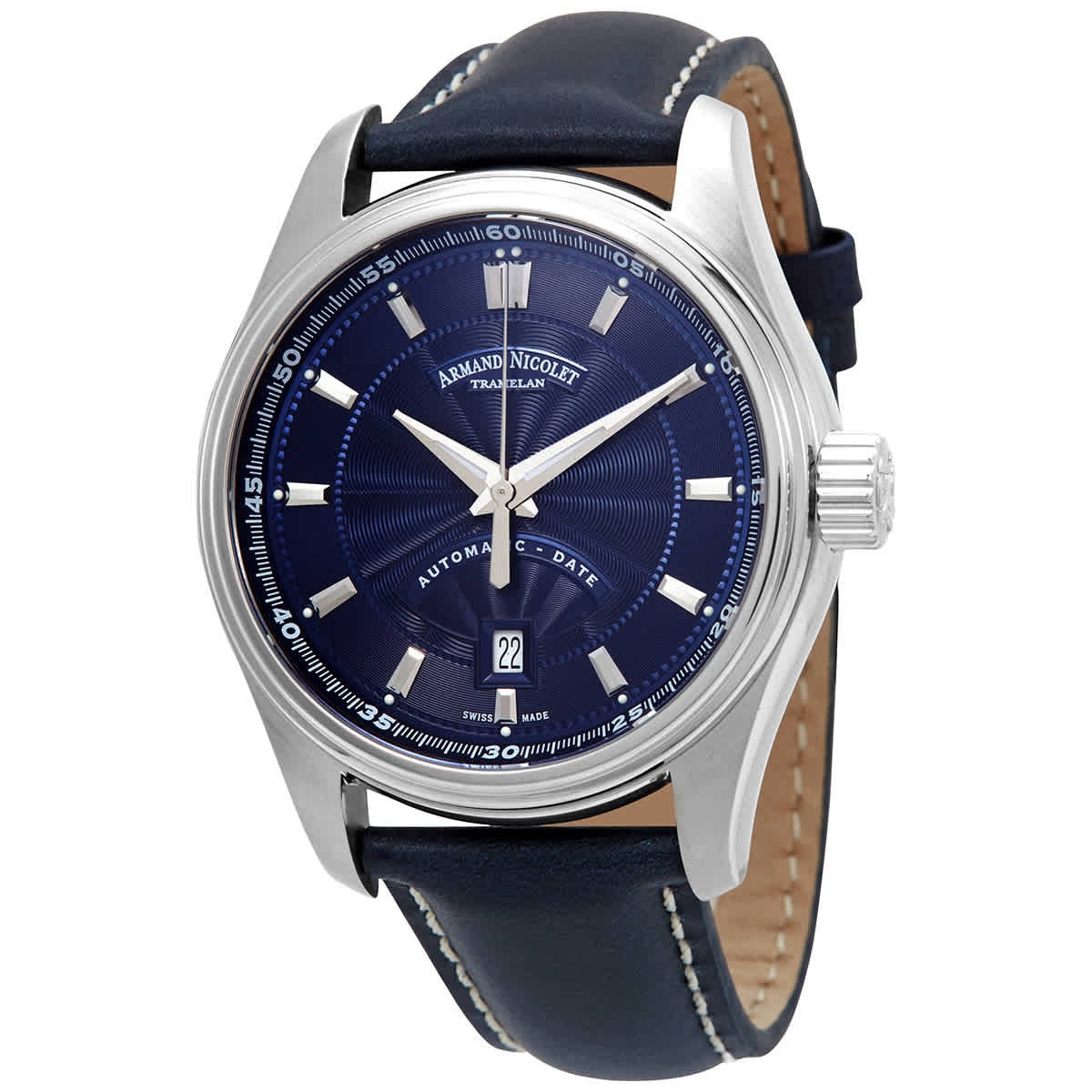Armand Nicolet MH2 Automatic Blue Dial Men’s Watch A640A-BU-P140BU2