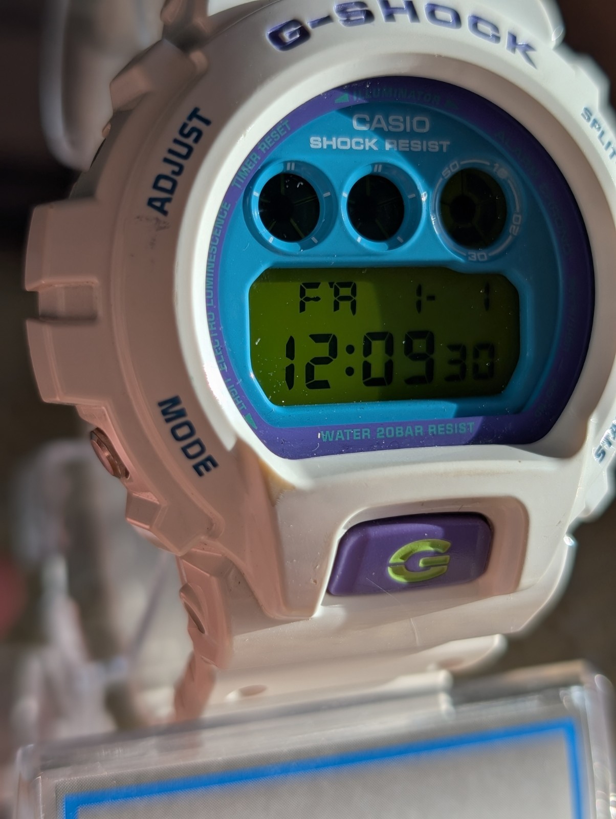 Vintage Casio G-Shock DW-6900CDS – EL Backlight!