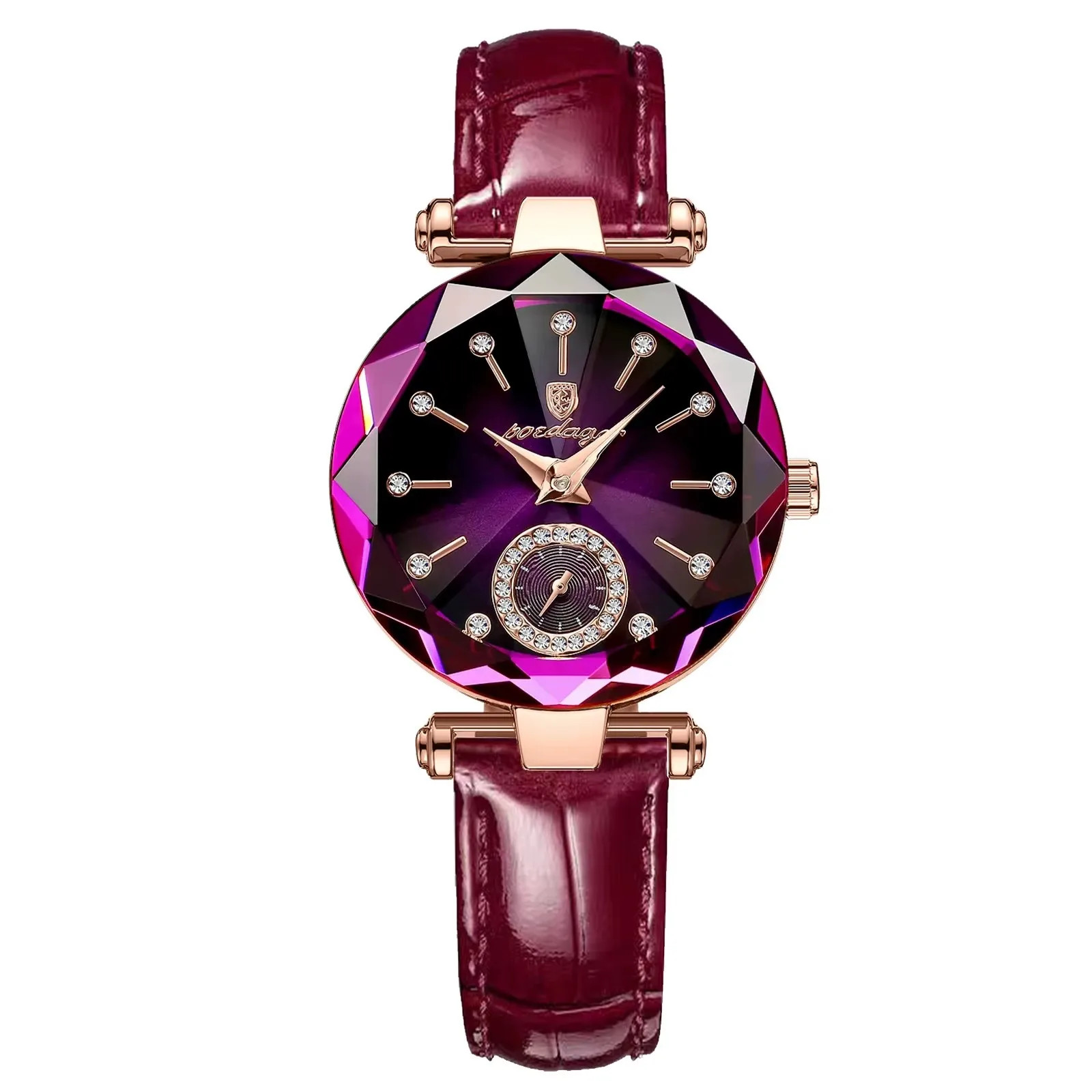 Elegant Women’s Waterproof Stainless Steel Quartz Wristwatch