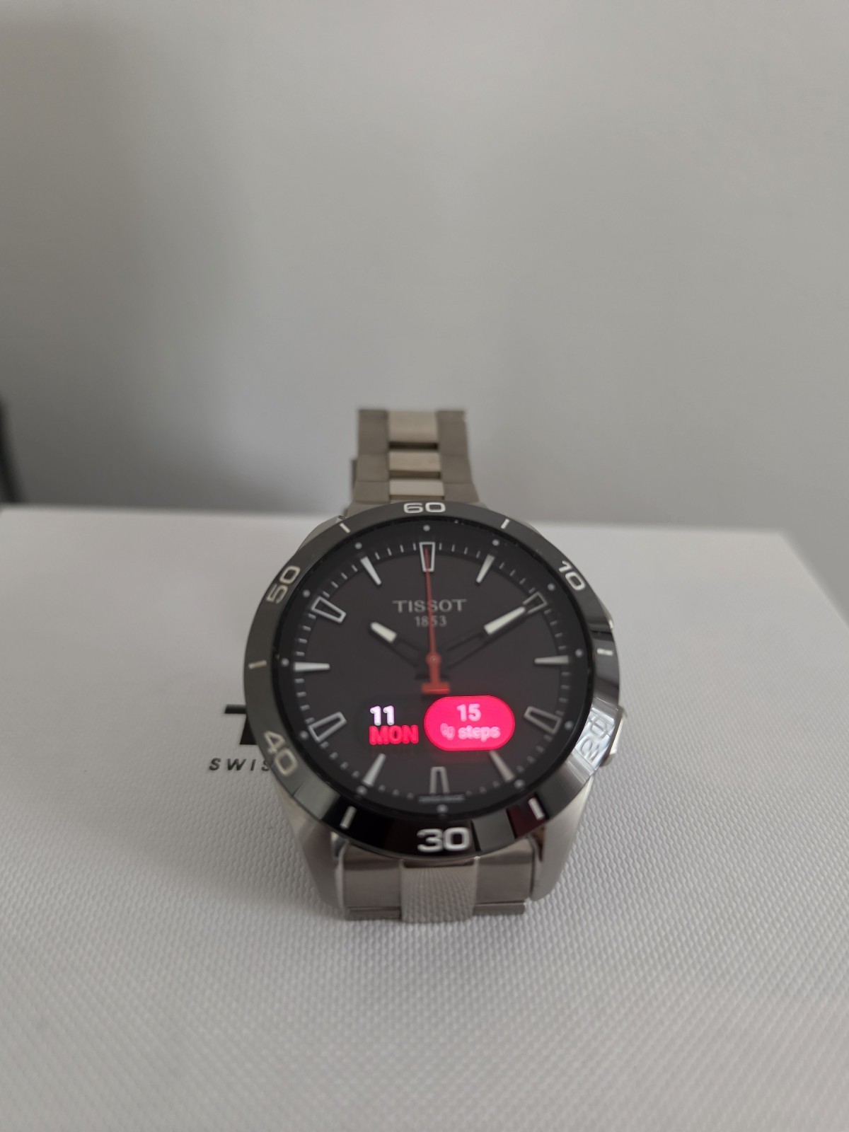 Tissot T-Touch SOLAR Connect Solar 44mm GMT Digital Dial Titanium Men’s Watch