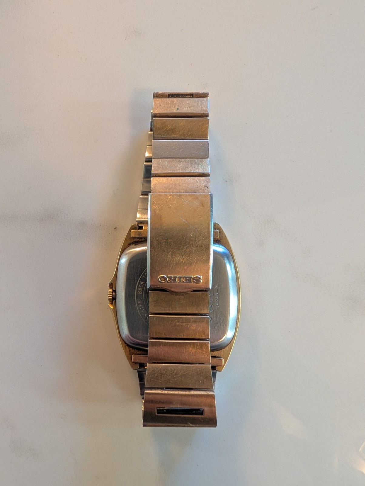 Seiko Automatic Men’s 17 Jewel Day/Date TV Dial Red Dial Running