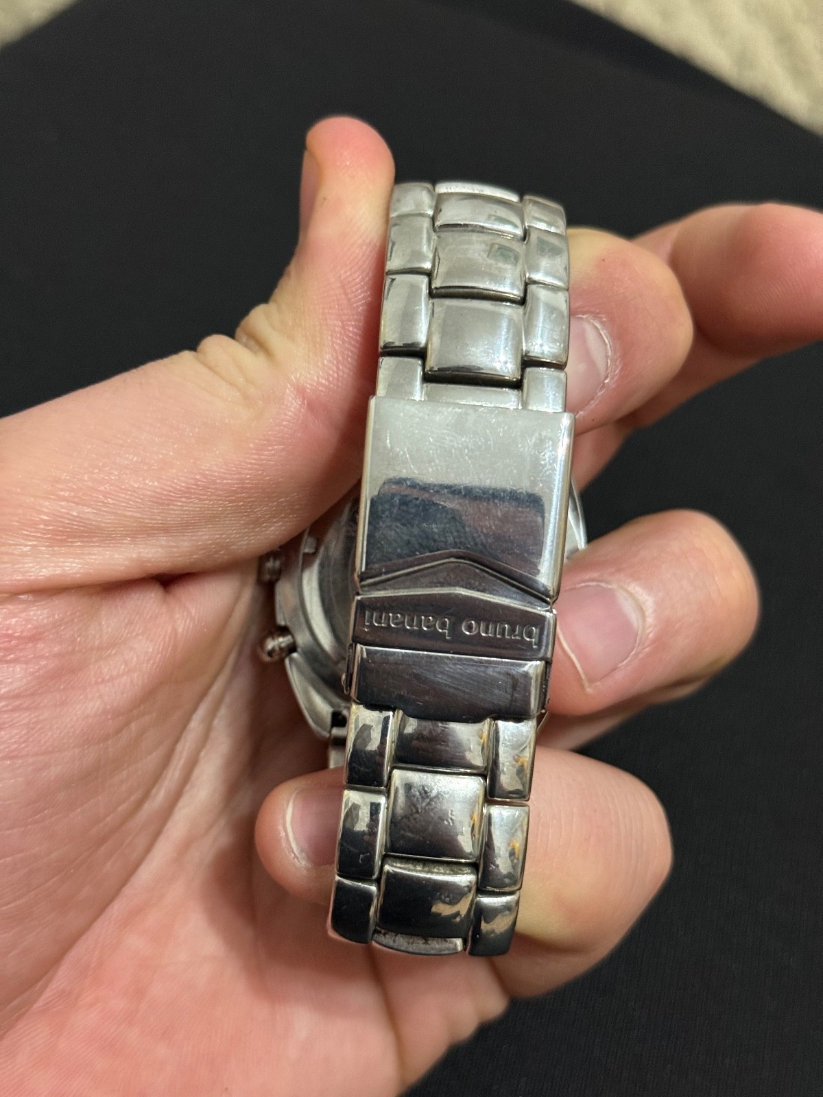 BRUNO BANANI DIVER PILOT AVIATOR CHRONOGRAPH MENS WATCH