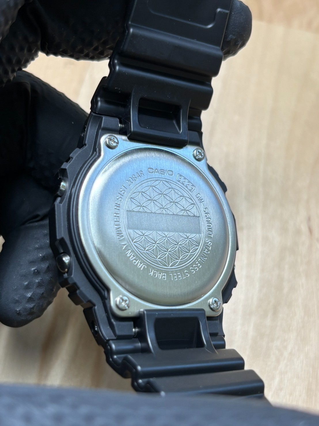 JAM HOME MADE G-SHOCK 25th Anniversary DW-5600VT Limited Black Mint Boxed Japan