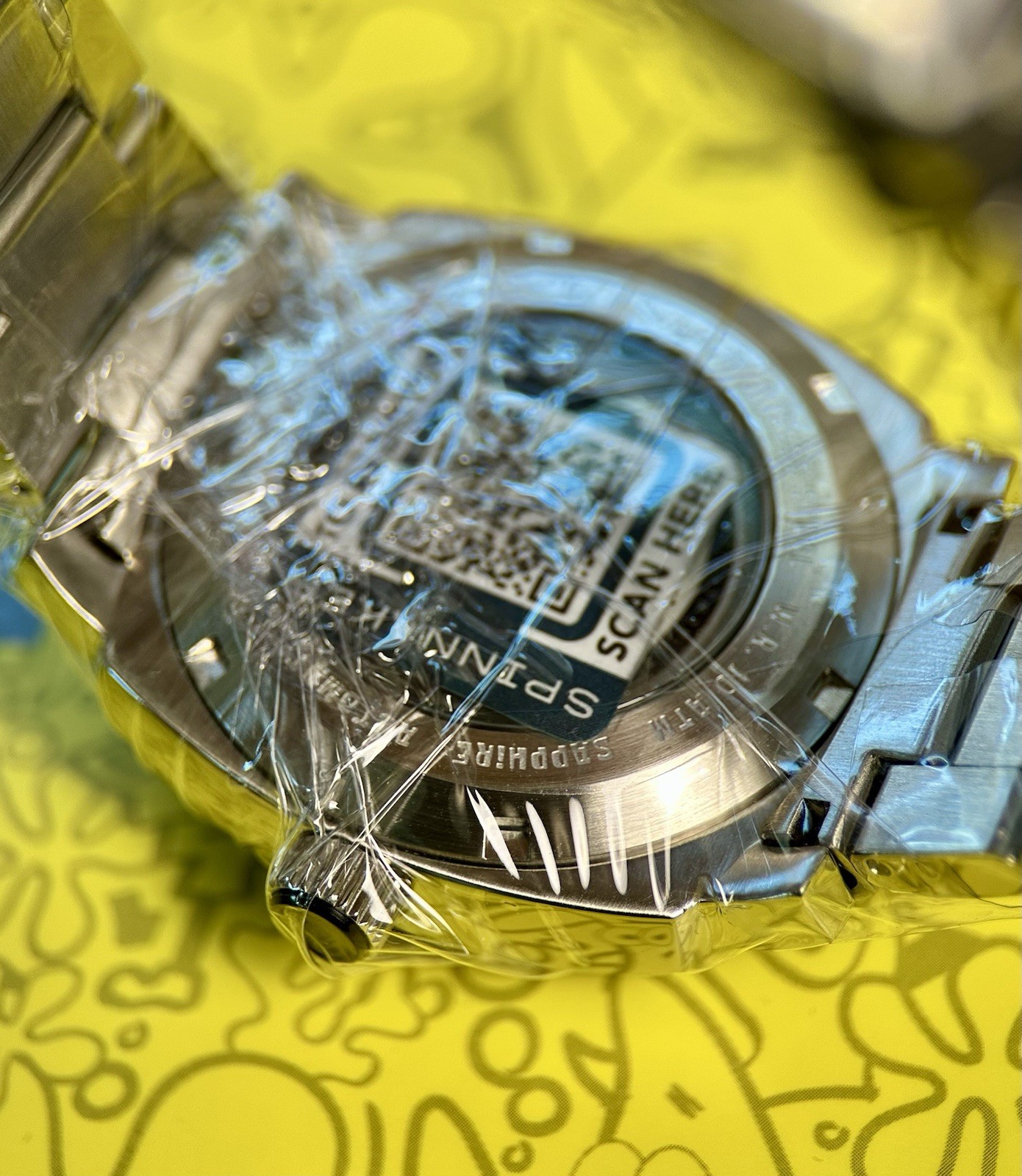 Spinnaker Hull Automatic Watch SpongeBob Doodlebob Limited Edition 400/500