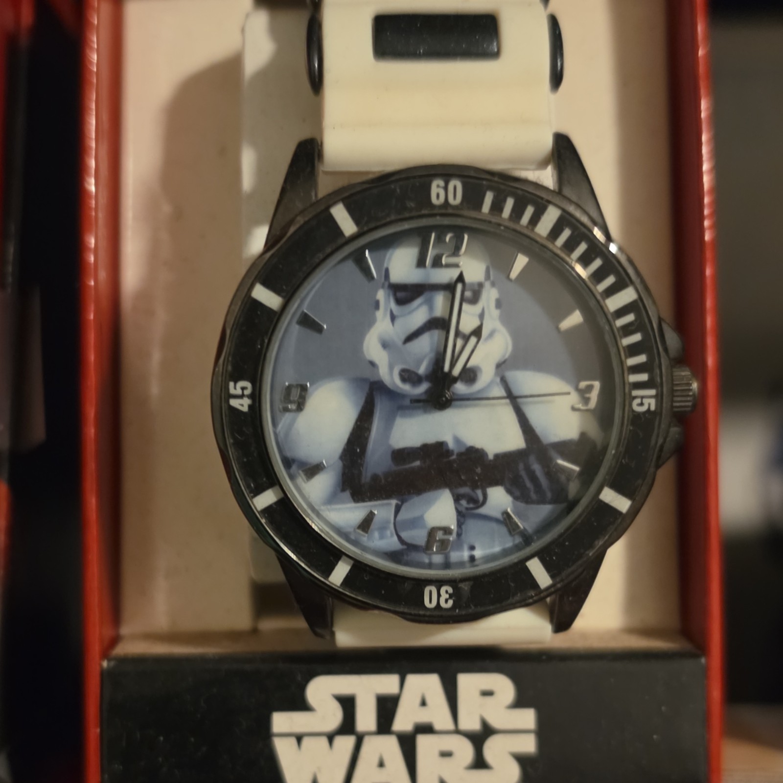Star Wars Lot of 5 Character Analog Quartz Watches Silicone Bands w/ Boxes