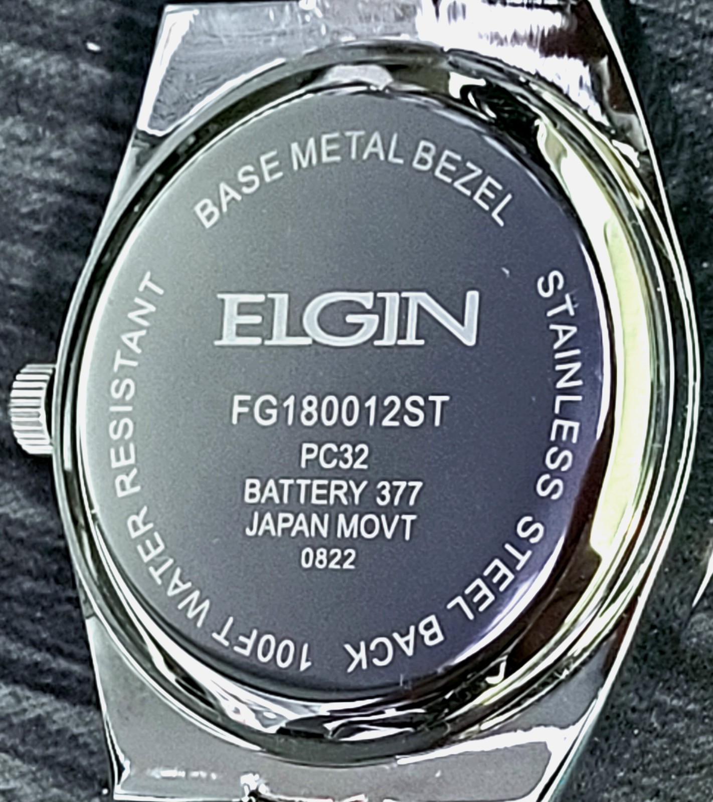 Rare Elgin Paved Diamond Dial Men’s Watch Authorized Dealer