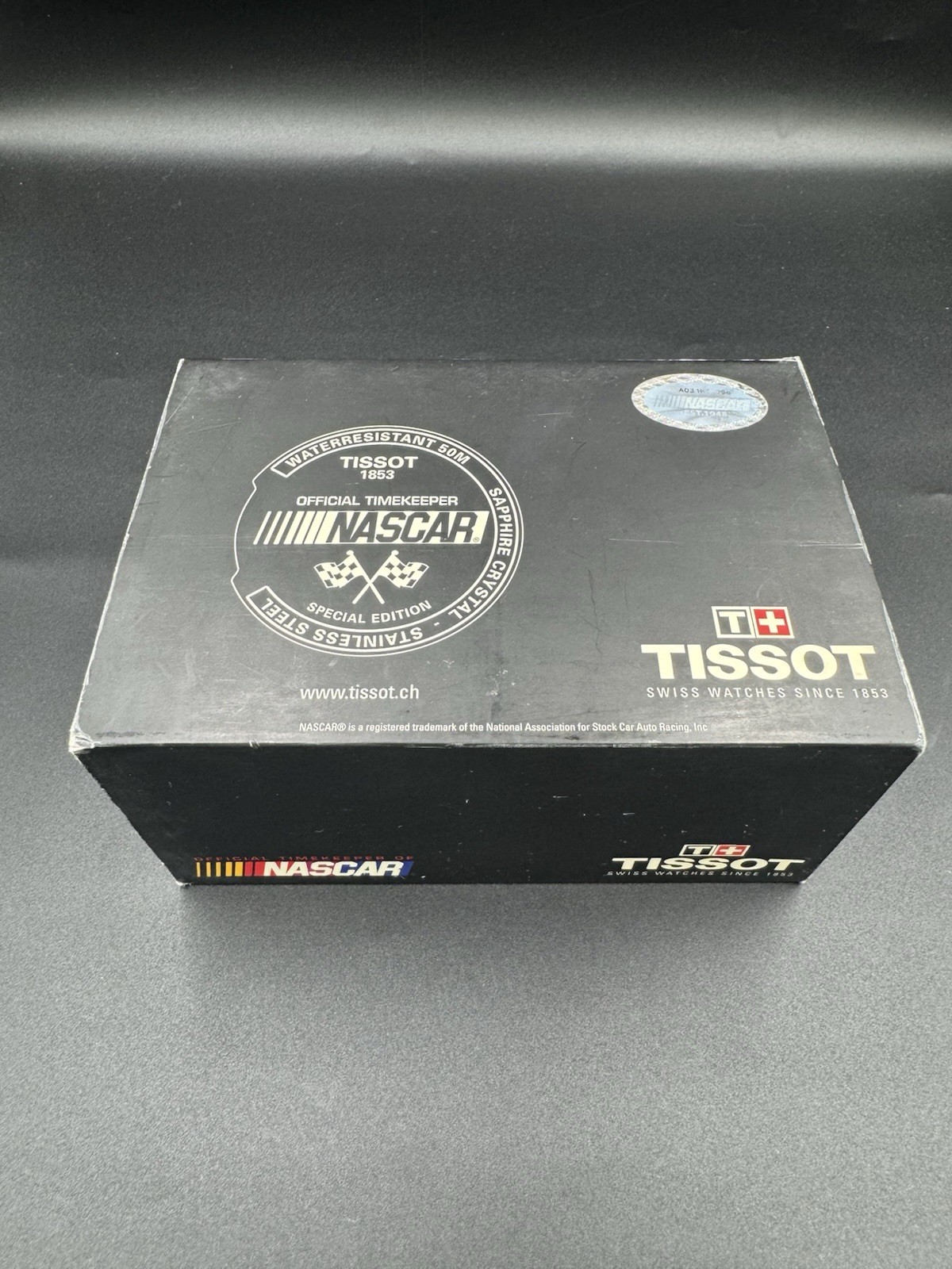 Tissot T-Touch NASCAR Special Edition Titanium Case Yellow Rubber Band with box