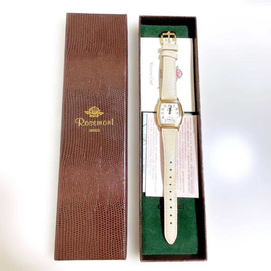 With Box and Rosemont Nostalgia Watch Battery Dead