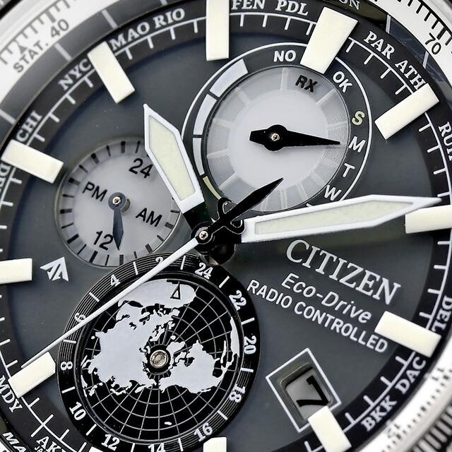 Citizen Geo Trekker Promaster World Time Men’s Watch Gray Dial BY3006-53H