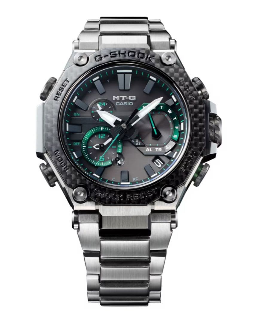 Casio G-Shock MTG-B2000 Silver Watch Japan New Unused Complete 0712651