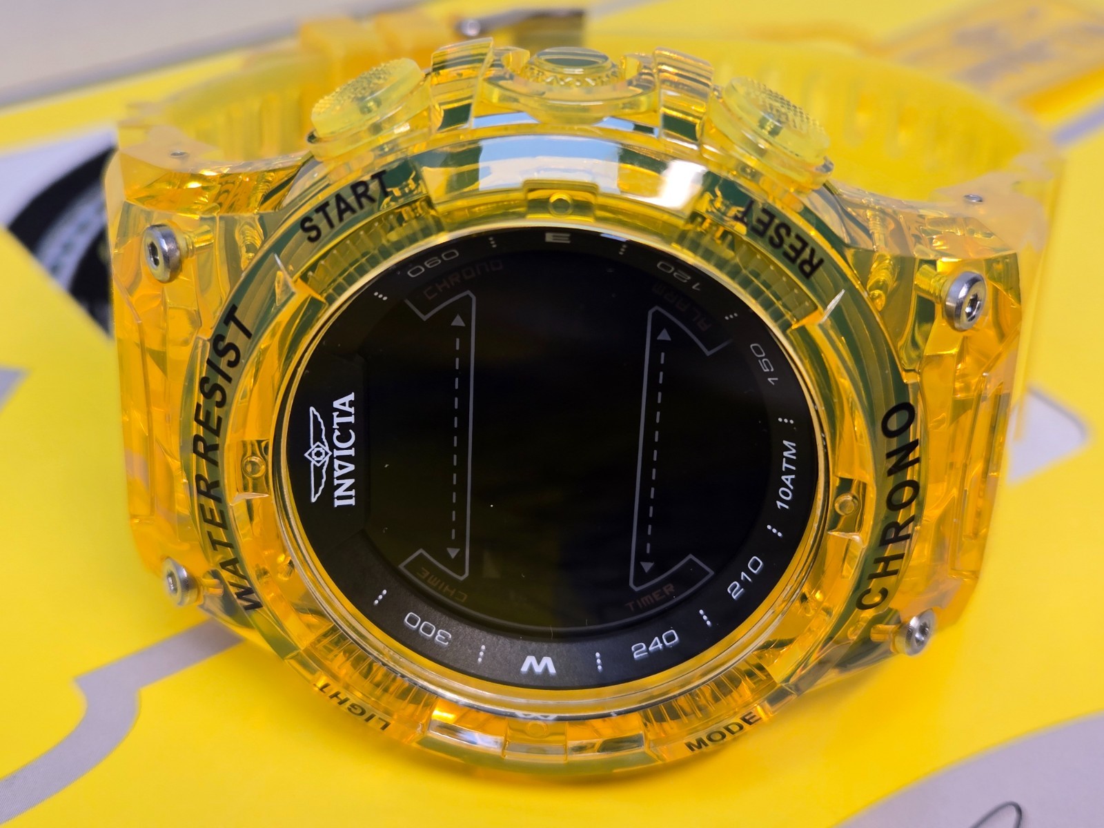 Invicta Special Edition Replica Racing Car w/ Invicta Burnout Watch (49044) New!