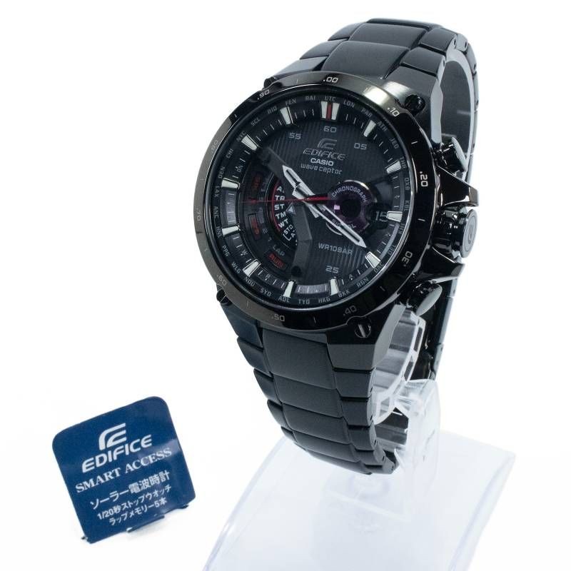 Brand new Casio wristwatch rechargeable solar radio men’s Edifice EQW A1000DC 1A
