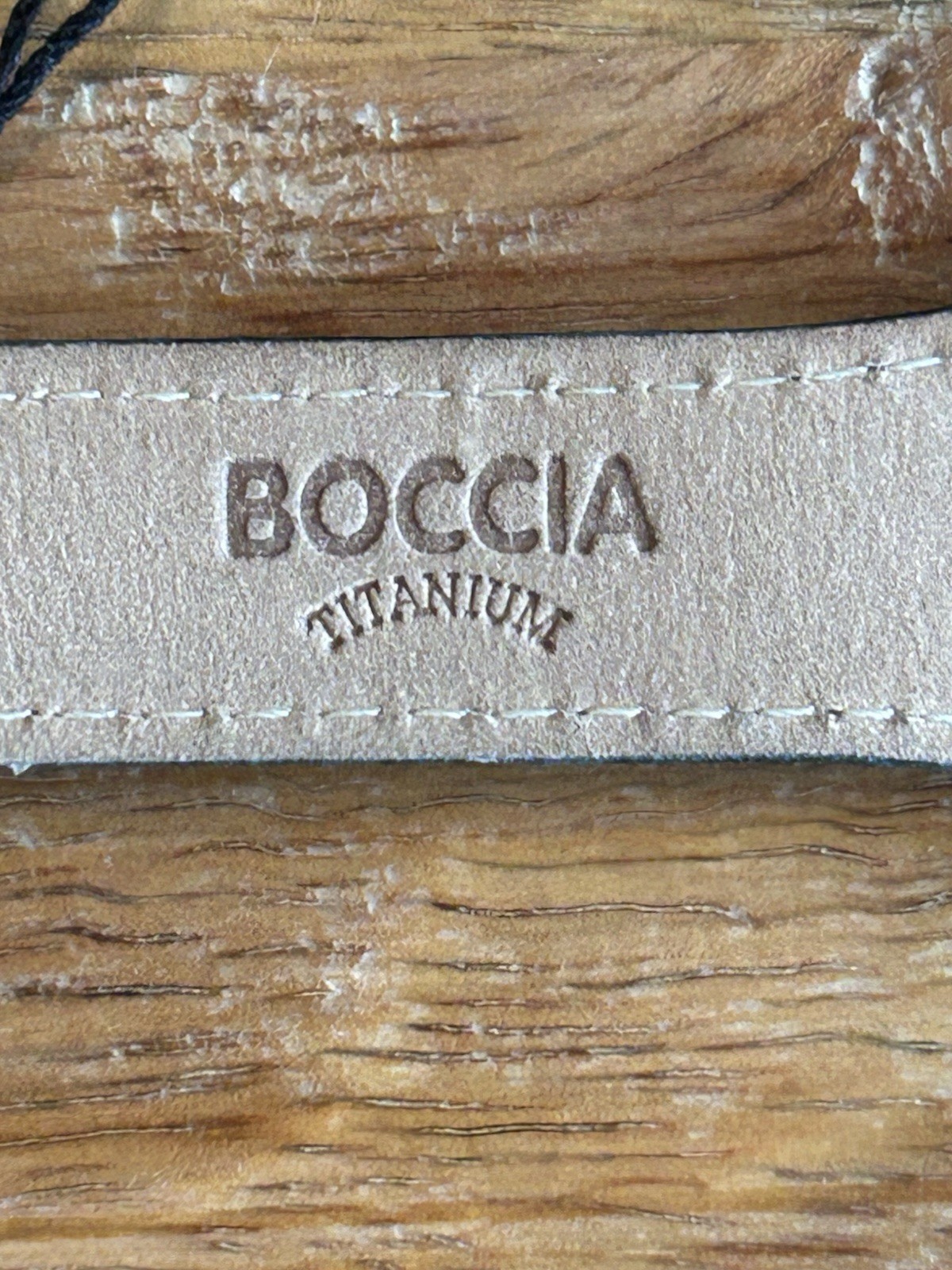 Boccia Titanium 5 Bar 3148 01 Quartz Watch New 24mm Never Worn New Battery