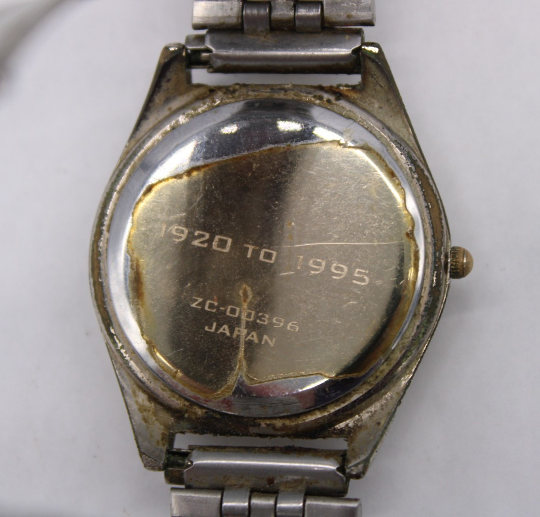 Snap On Anniversary Watch 1920-1995 Untested