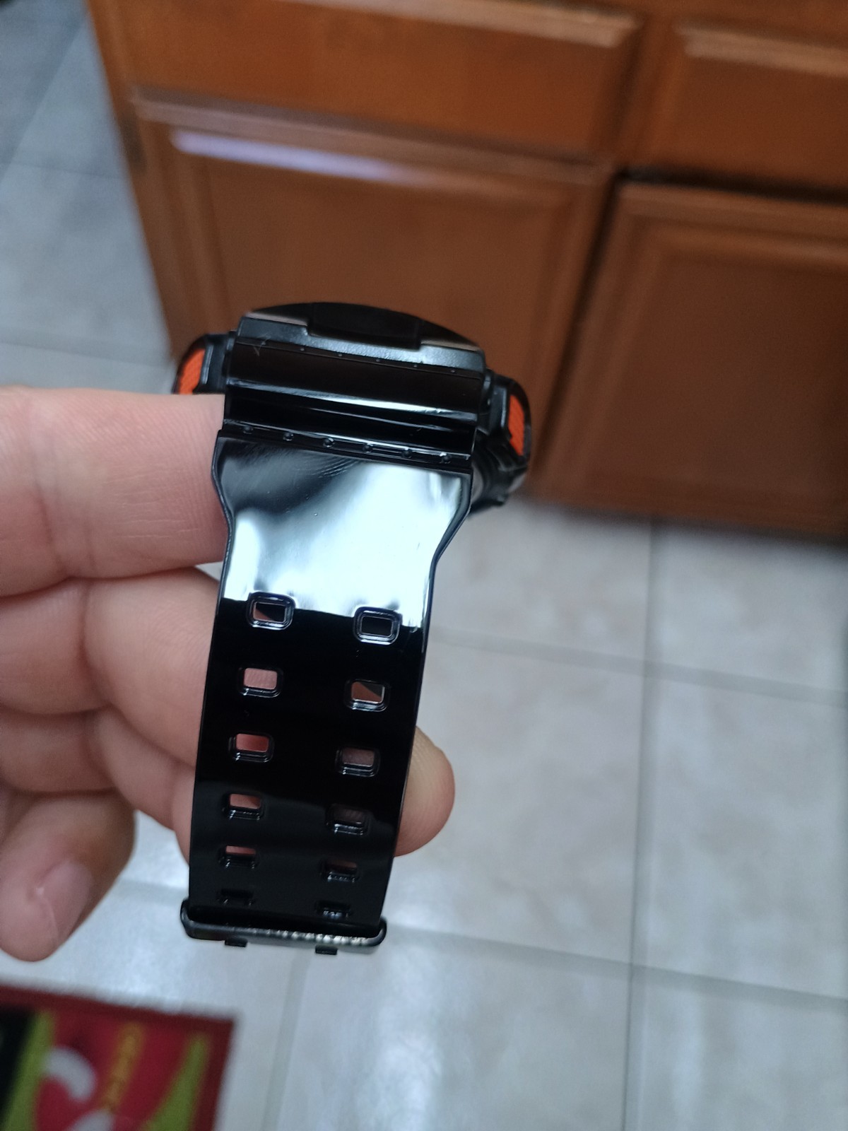 Casio G-Shock GD-100HC 3263 Black Orange Men’s Wristwatch Used