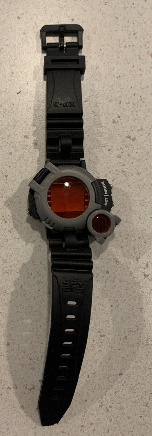 Wild Planet Spy Gear Digital Watch Red Black Gray AXP Needs Battery