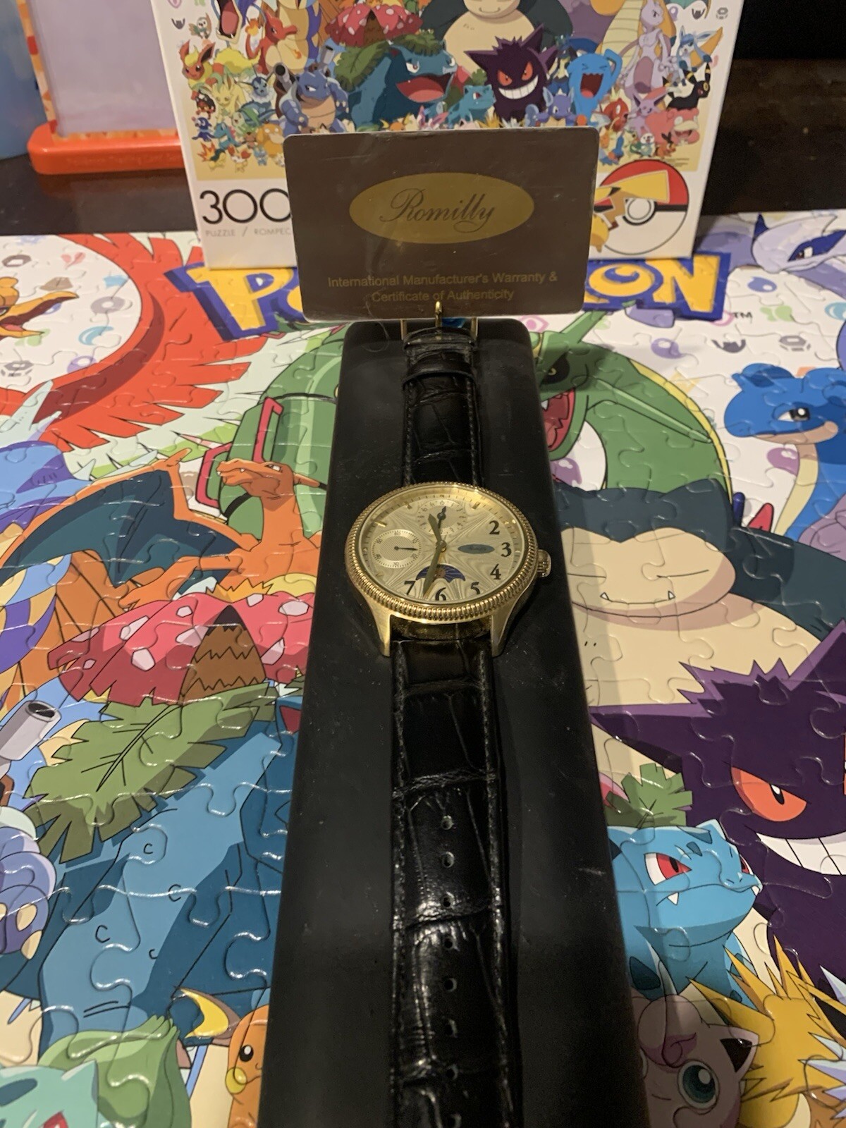 Jean Romilly Watch W Certificate. Never Worn. Custom Made. 1 Of 1. 2016