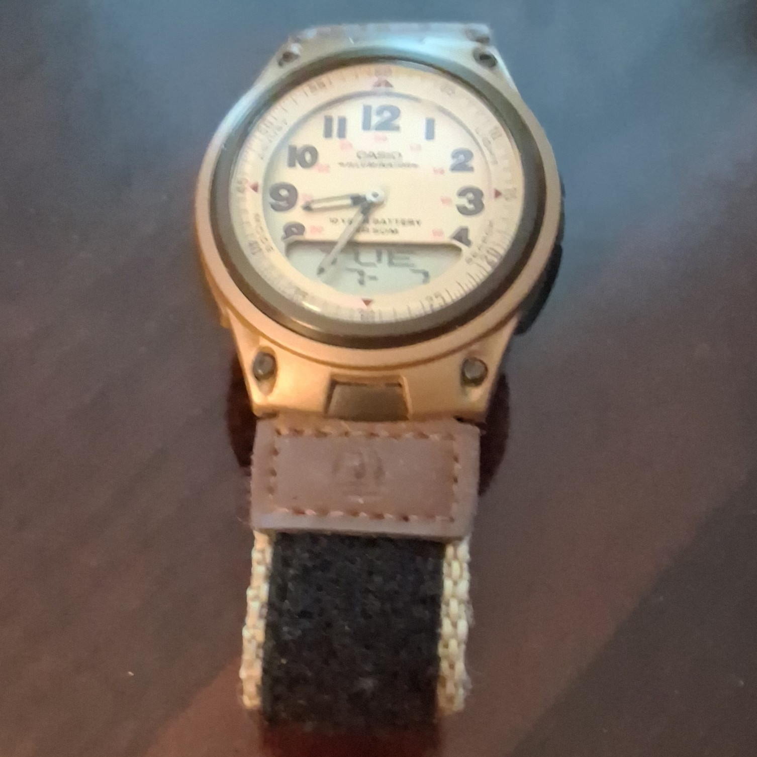Casio Telememo 30 Quartz World Time Alarm Countdown Analog-Digital 50m