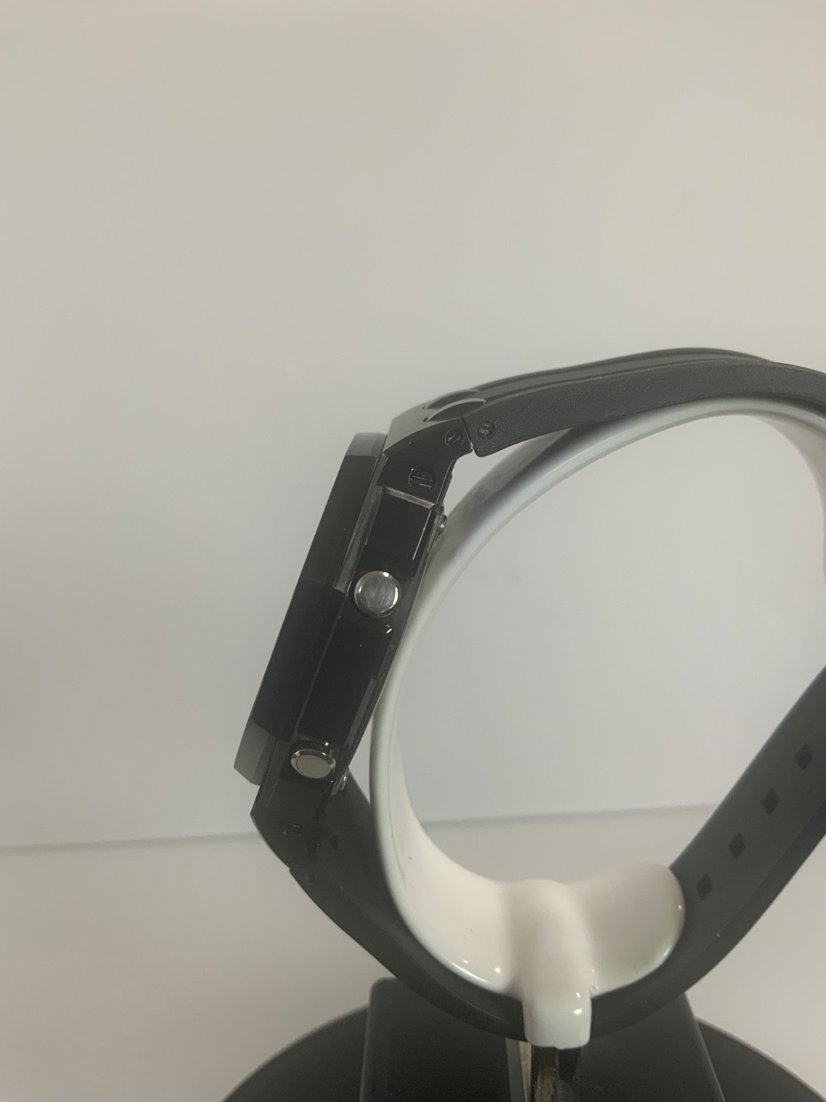 Custom GShock GA2100 Casioak rubber strap Black & Black