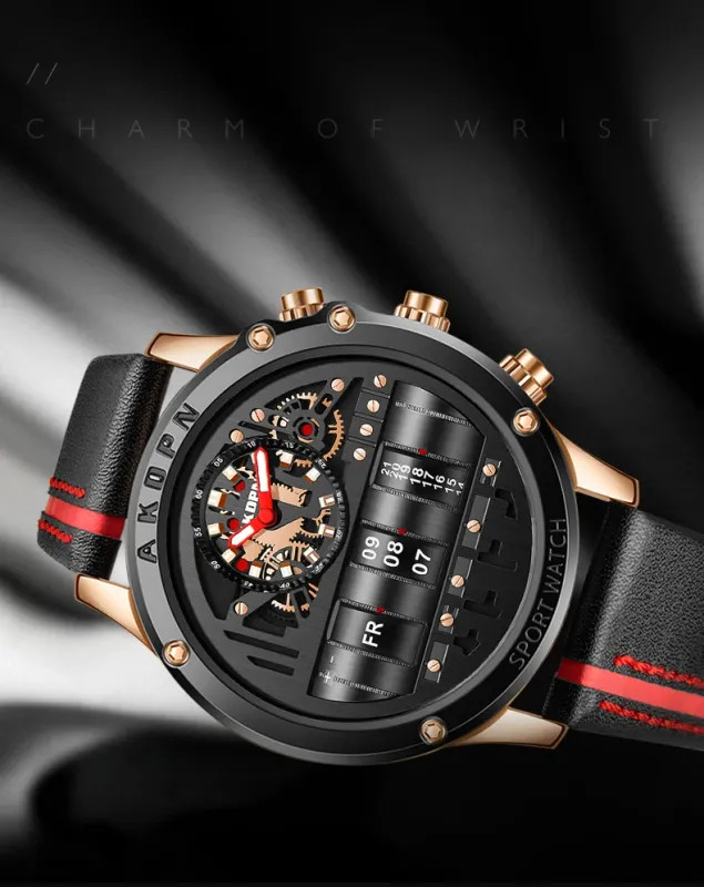Luxury Electronic Watch For Men Business Watches Male Creative Men