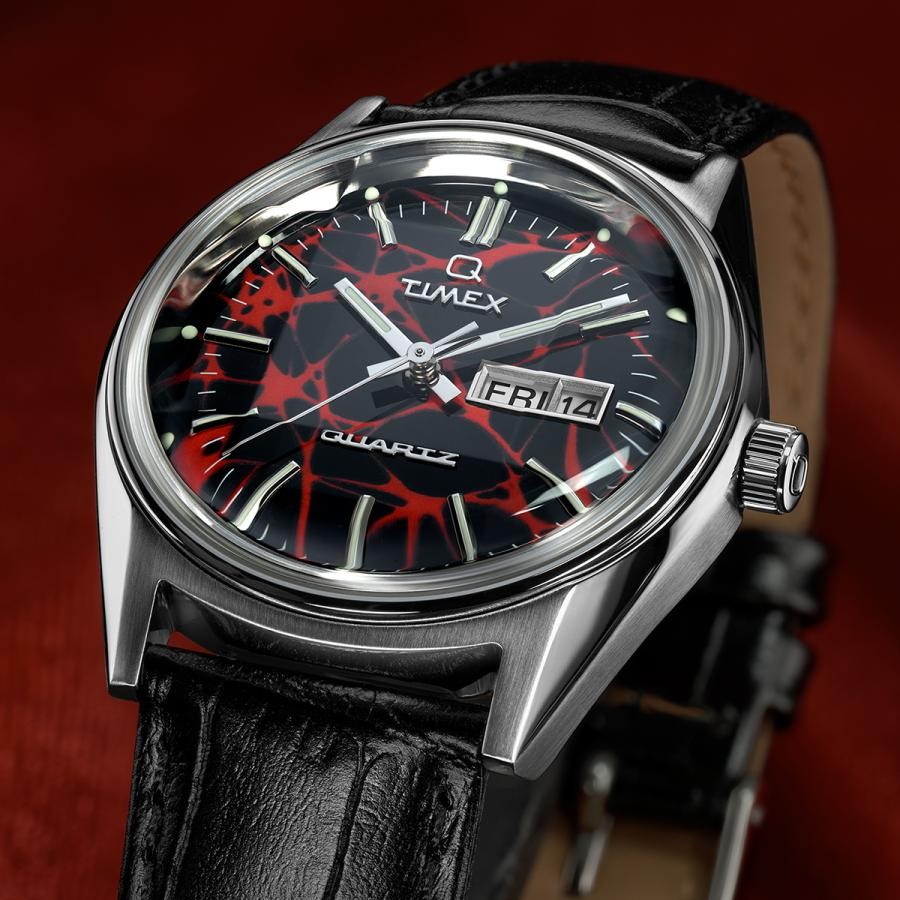 Special Edition Q Timex Red Vega 1978 Reissue 38mm Red/Black TW2Y55700 Watch