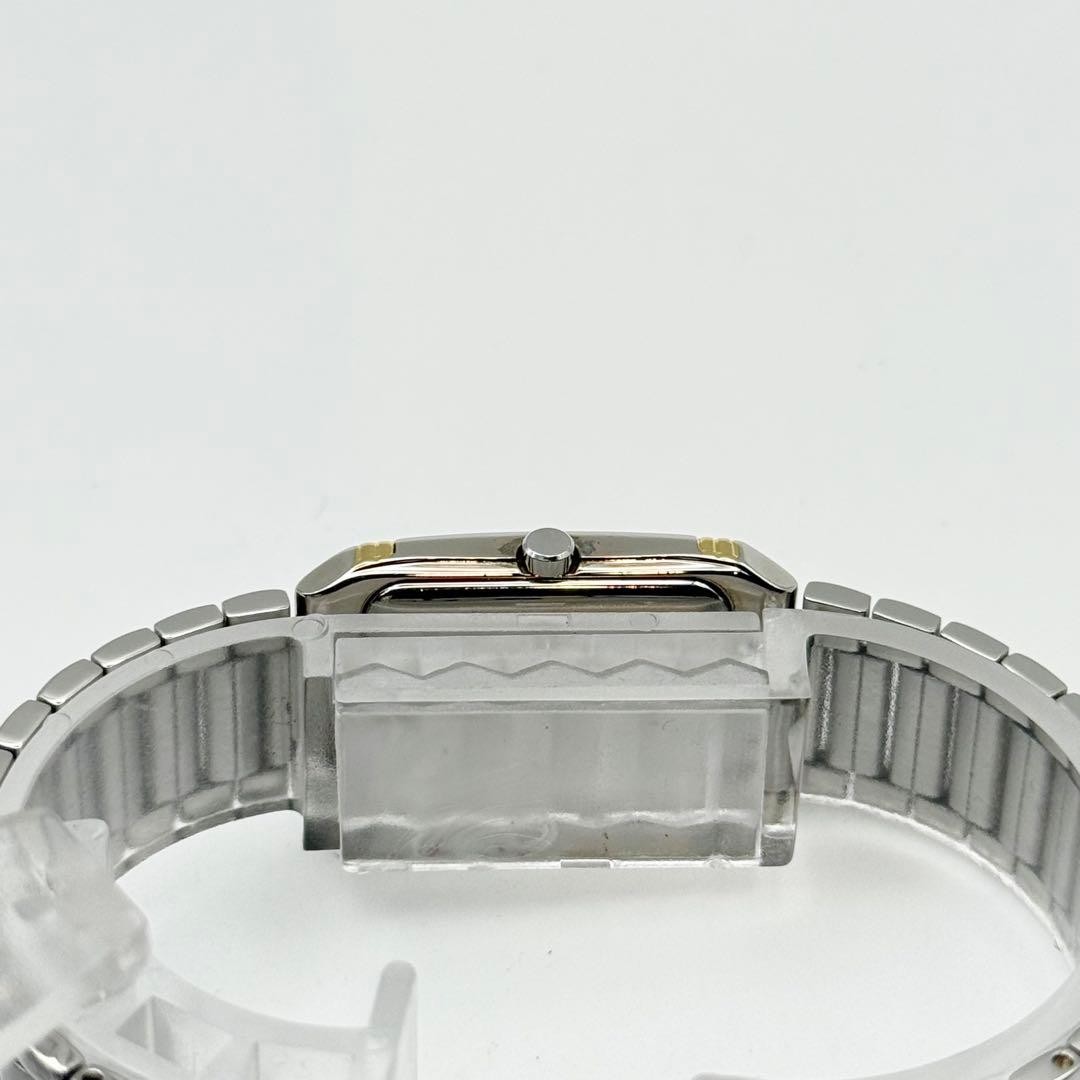 condition working Saint Laurent Watch Quartz Square White Dial Business