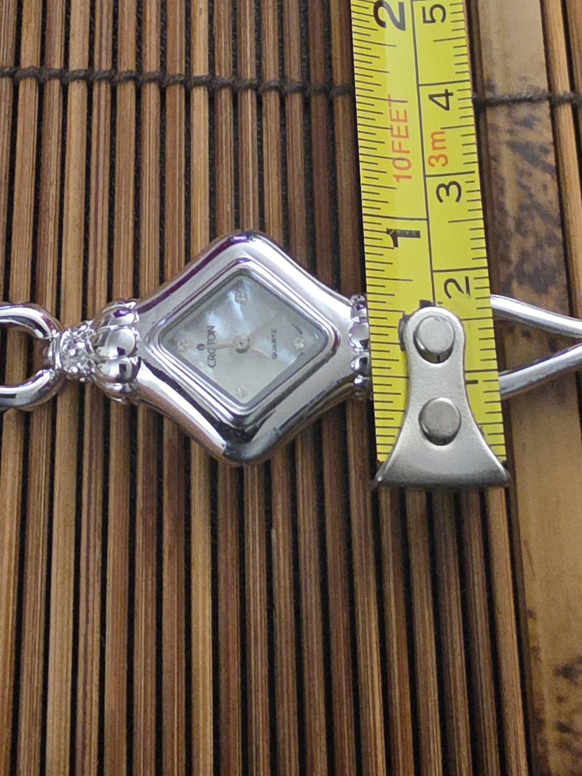 Sterling Silver Croton Quartz Watch (Vintage)