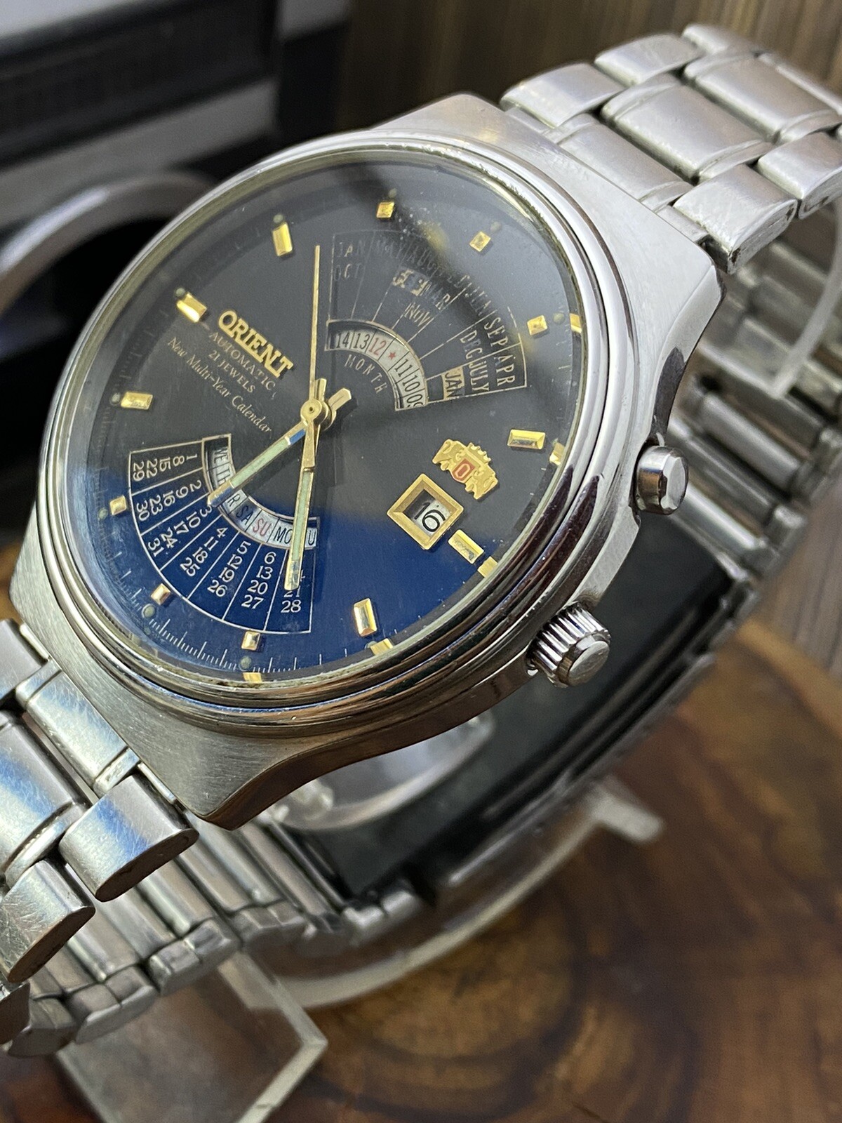 Watch Orient College Perpetual Multi Year Calendar Automatic Vintage #5214