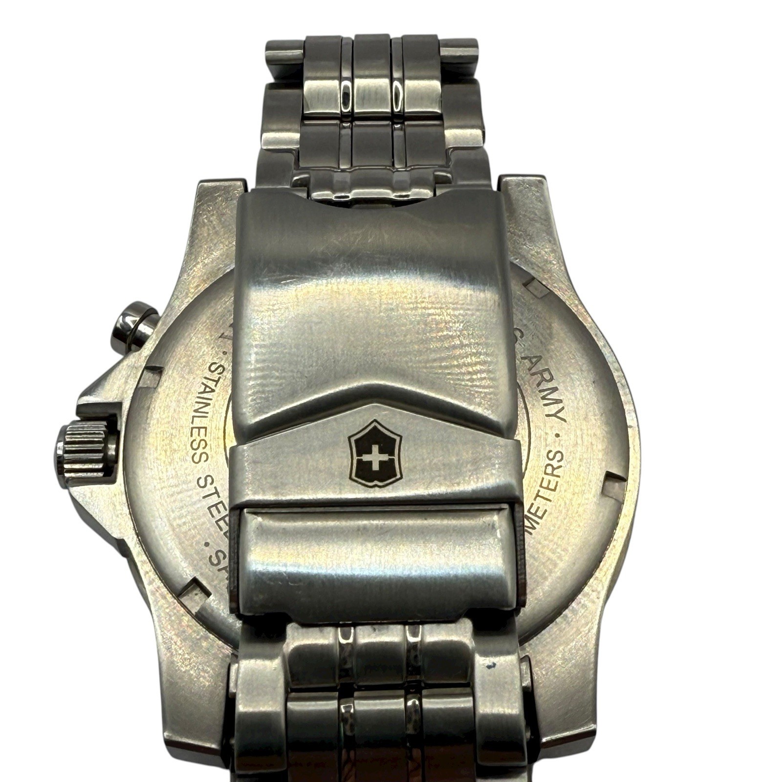 Victorinox Swiss Army Men’s Maverick II White Dial Steel Bracelet Watch 24834