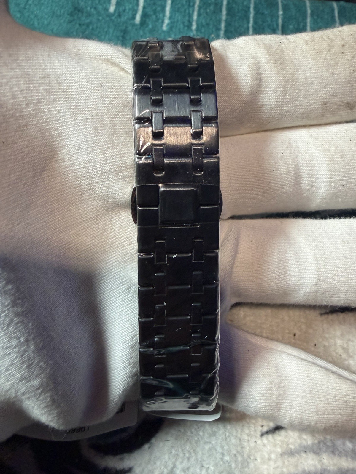 Invicta Men’s Octagon Black Sunburst Dial blacked out bracelet! HOT 🔥🔥🔥