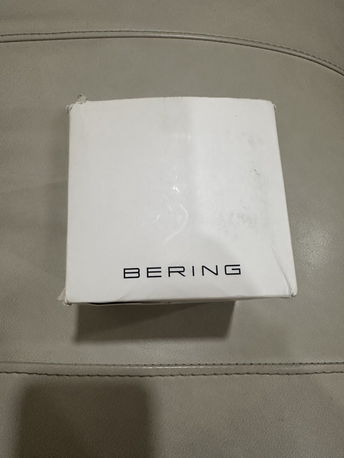Bering Time Ceramic Silver Steel and Grey Ceramic Links Women’s Watch 11429-789