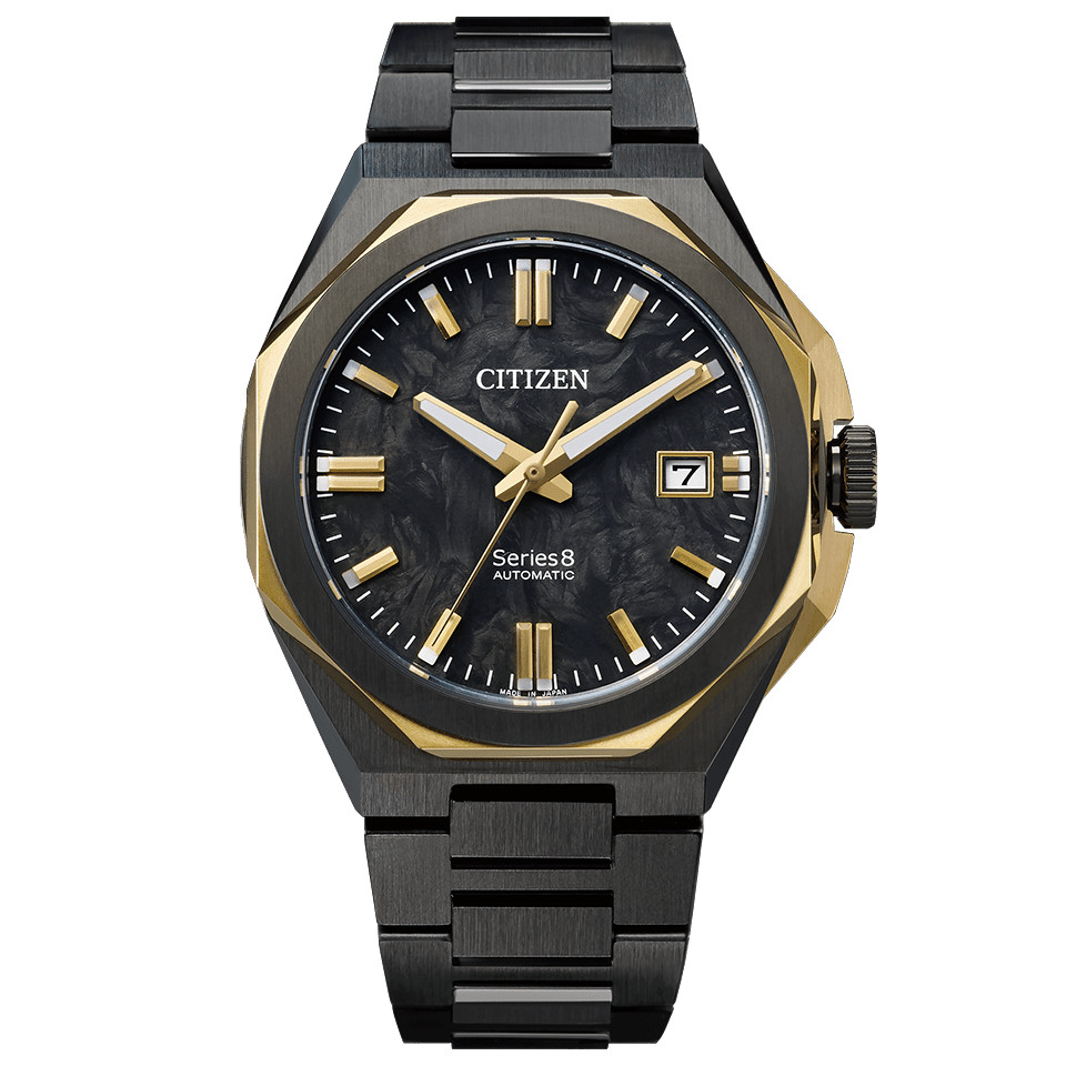 Citizen Series 8 NB6086-54E Automatic Limited Edition Black Dial 39.3mm Watch