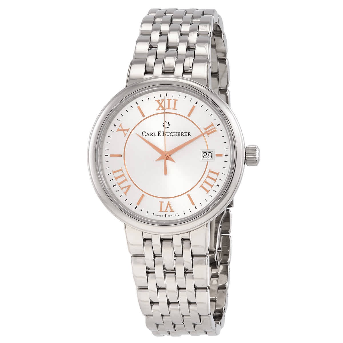 Carl F. Bucherer Adamavi Automatic Silver Dial Men’s Watch 00.10314.08.15.22