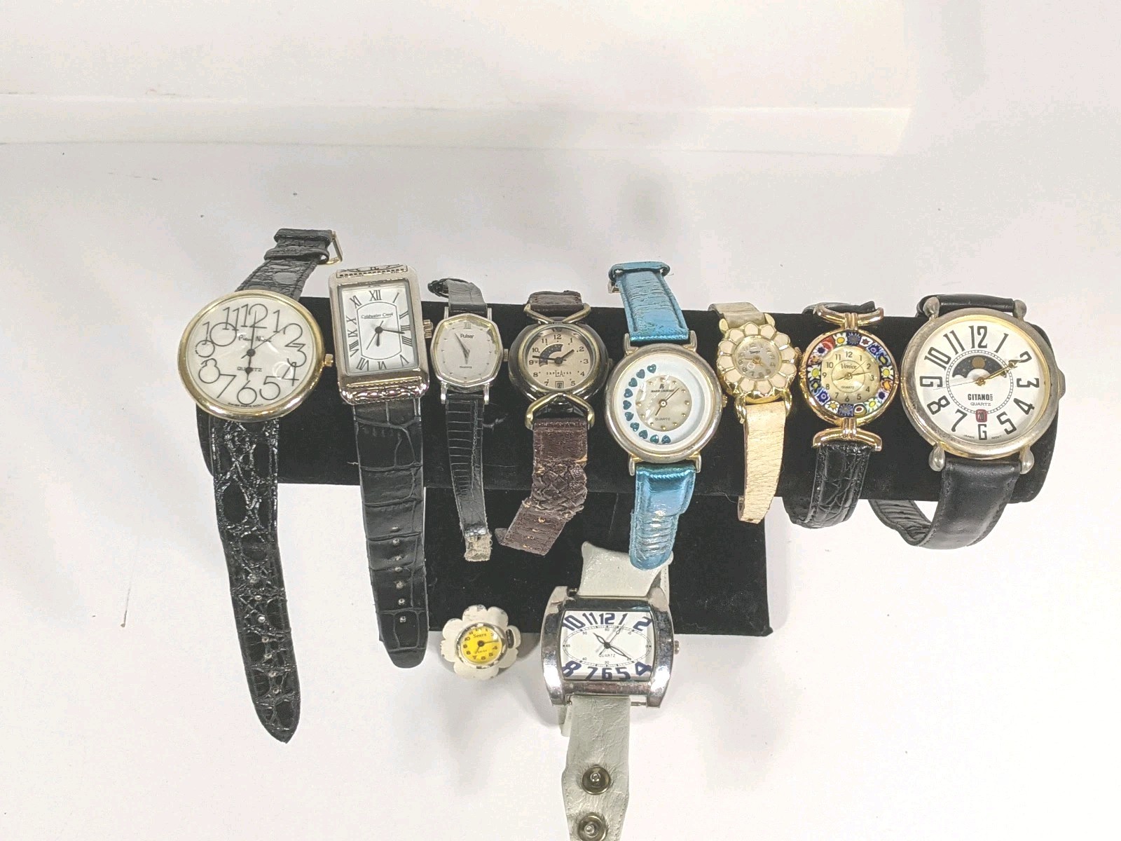 Watch Lot LA Express Timex Calvin Hill Advance Venice Gitano All Vtg NOTE